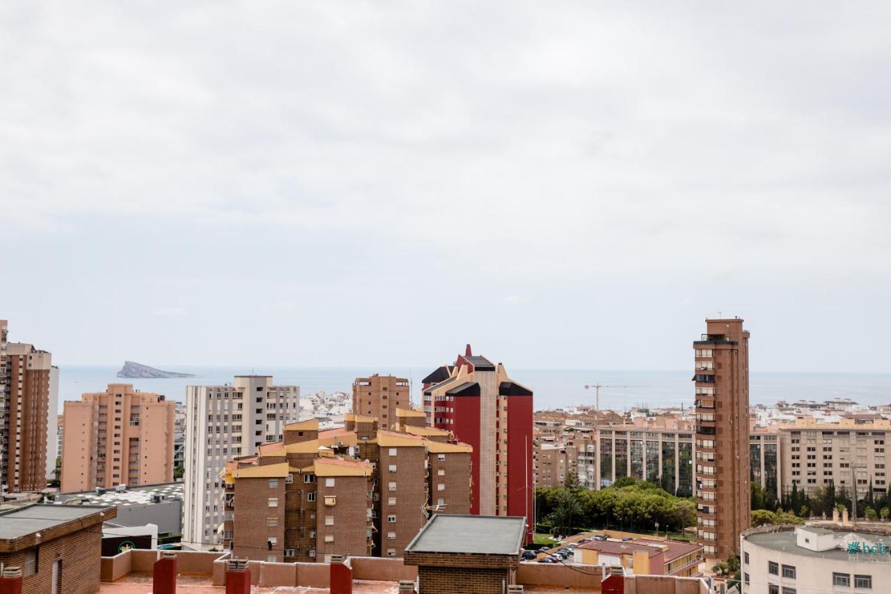 Modern Studio With See And City View Benidorm Exterior foto